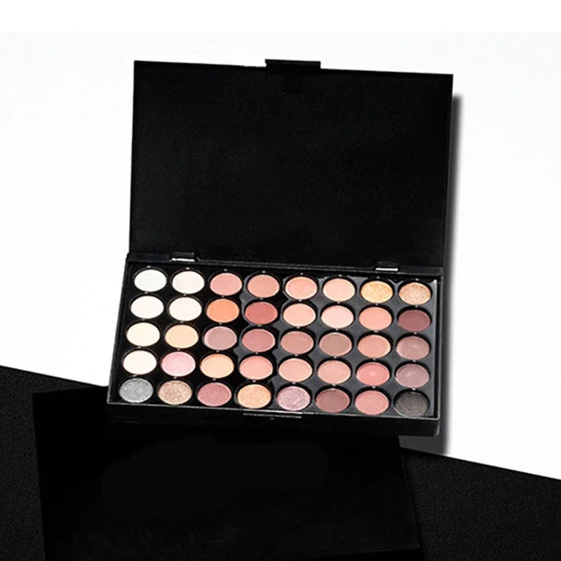 40 Colors Eye Shadow Plate Makeup Pigment Matte Luminous  Waterproof Glitter Shimmer Cosmetic EyeShadow Pallete Make Up